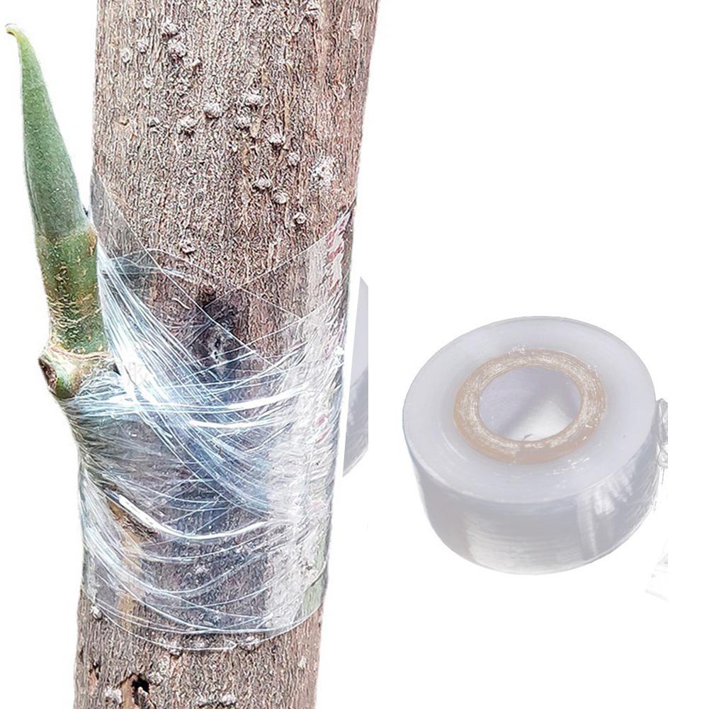 Stretchable Garden Grafting Tape 3CMx120M Plants Repair Budding Tape Clear Floristry Film for Fruit Floral Tree and Plants