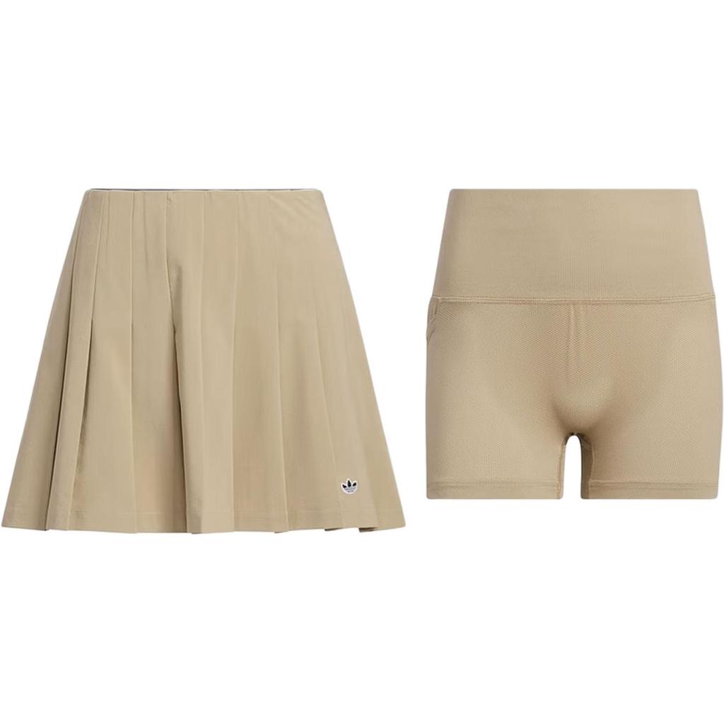 adidas Oryginały Scott Oryginały Moda Prosty Piękny Modny Codzienny Spódnica Damskie spódnice Khaki JC6772