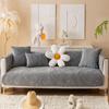 Thick Plush Sofa Towel for Living Room Decor Quilting Sofa Cover European Universal Sofa Towel Cover Slip Resistant Couch Cover