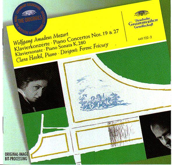 

CD MOZART, W. A. - Mozart: Piano Concertos No 19 & 27 4497222 Deutsche Grammo 1996 Japan Classical