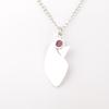 Natural Rhodolite Gemstone 925 Sterling Silver Jewelry Handmade Necklace Pendant PP-36-13