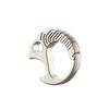 Titanium Fish-shaped Carabiner Bottle Opener Keychain - EDC Tool & Backpack Connector