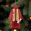 Graduation Ornament 2D Acrylic Gown And Stole Hanging Decoration Class of 2025 Souvenir Gift for High School College University Graduate