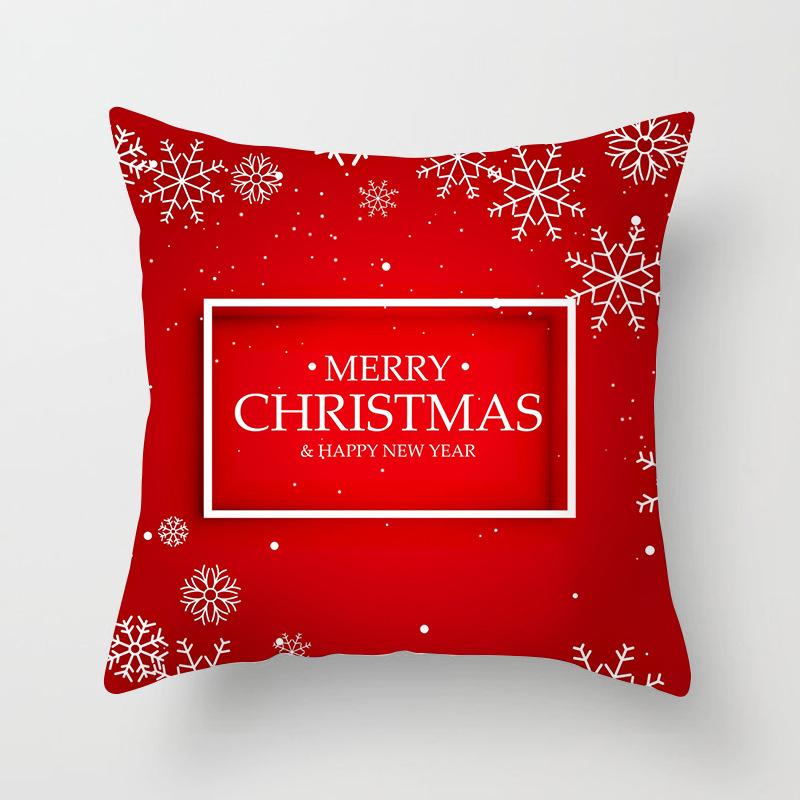 2022 New Christmas Decoration Pillowcase Santa Claus Pillowcase Pillowcase Merry Christmas Gift Pillowcase