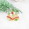 Women Girls Retro Refined Brooches Creative Christmas Bells Elegant Breastpin Pin Birthday Xmas Gift