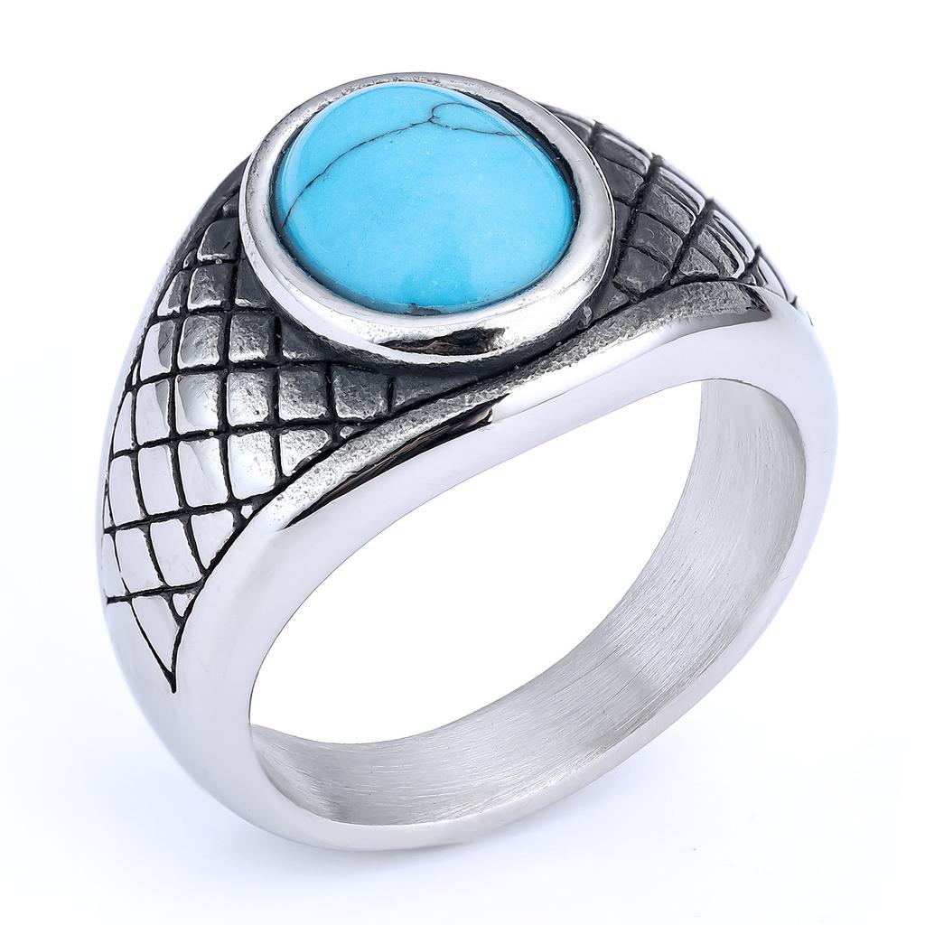 Design Personalized Ring Women And Men Trendy Men'S Ring Gift Electroplating Room Gold Gemstone Gender-Free Jewelry