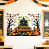 Sticker Full Moon Haunted House Halloween Wall Sticker for Entrance Hall and Living Room Decoration Sticker