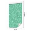 Wallpaper School Supplies Sea and Mint, Sea Background 50x1000