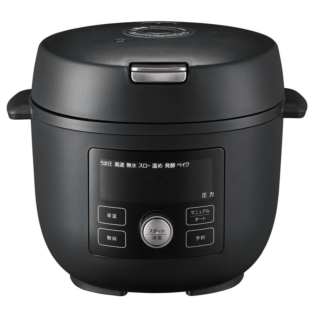 Electric pressure cooker, matte black