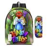 Rainbow Friends Elementary School Bag Two-Piece Rainbow Friends Children'S Cartoon Backpack Pencil Case