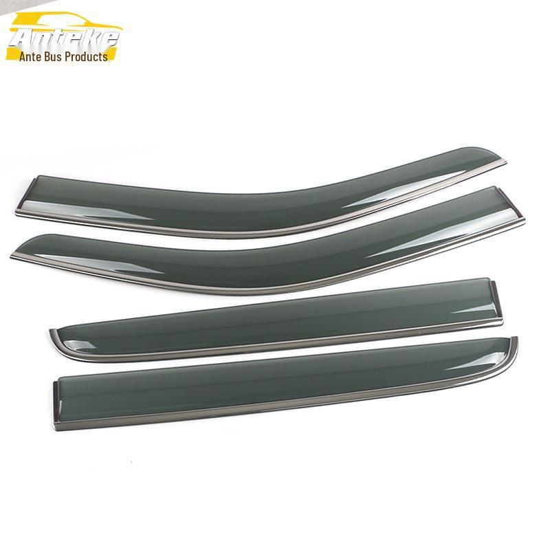 

Universal 22 Model King Kong Cannon Seat Rain Deflector & Sun Visor Trim - 3D Stainless Steel Exterior Accessory