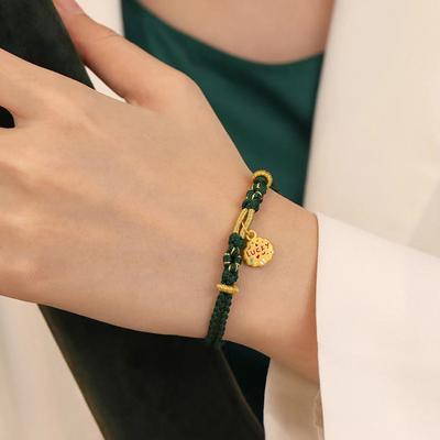 Küçük Kurabiye El İpi Kadın Sevimli Kurabiye Bileziği Günlük Giyim Sokak Dışı Takı