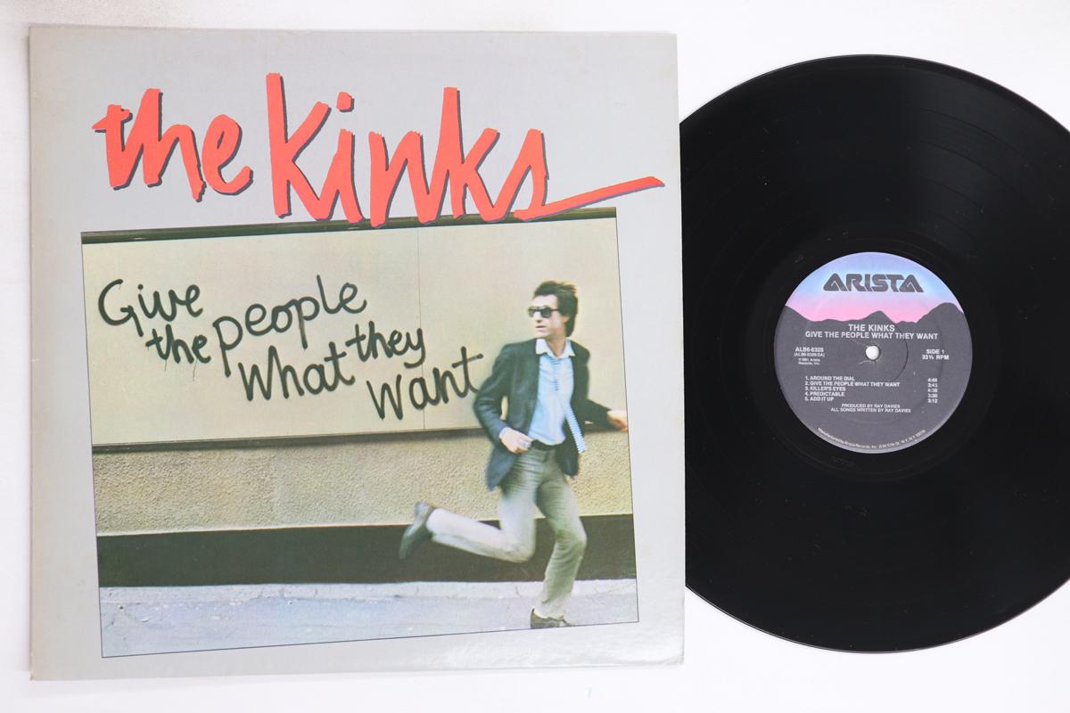 

LP Record KINKS - Give The People What They Want ALB68328 ARISTA US Rock Used