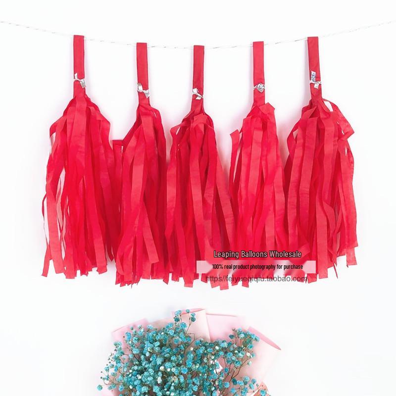 Tassel Balloon Fringe Ribbon for Party and Wedding Decoration