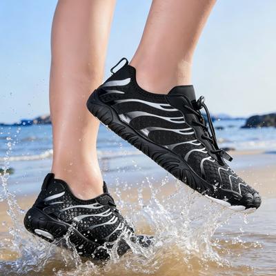 Barefoot Beach Wading Shoes Unisex Anti-slip Lightweight Aquatic Sneakers for Beach Vacation Water Sports Surfing Rafting
