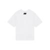 WE11DONE Ss22 Logo Heart Pattern Printed Round Neck Short Sleeve T-Shirt Unisex T-Shirts White WD-TT1-22-672-U-WH