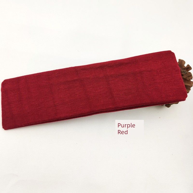 European and American Sports Fitness Outdoor Cotton Headband