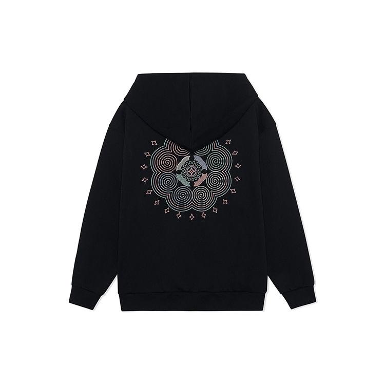 Li Ning SS22 Sweatshirt Unisex Black AWDS220-1