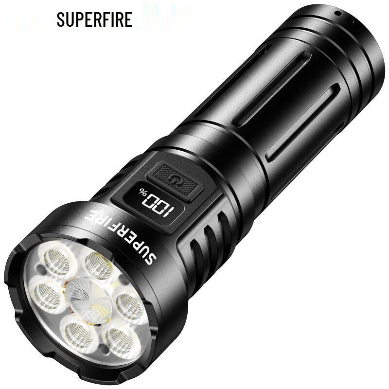 SupFire L24 35W Rechargeable LED Flashlight