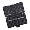 T Handle Ratchet Screwdriver Set with 100mm Extension Bar 72 Tooth   Alloy Steel Magnetic Screwdriver Set