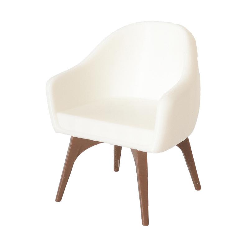 1/12 Dollhouse Mini Armchair Model Dollhouse Living Room Furniture Decoration Dolls House Micro Scene Construction Props