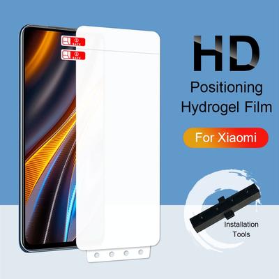 Quick Install Hydrogel Film Screen Protector For Xiaomi Mi 11 Lite Redmi Note 14 13s 13 12s 12 11s 11 10s 10 9s 9 8 Pro + 12C 13C 14C 10C 9T 9C