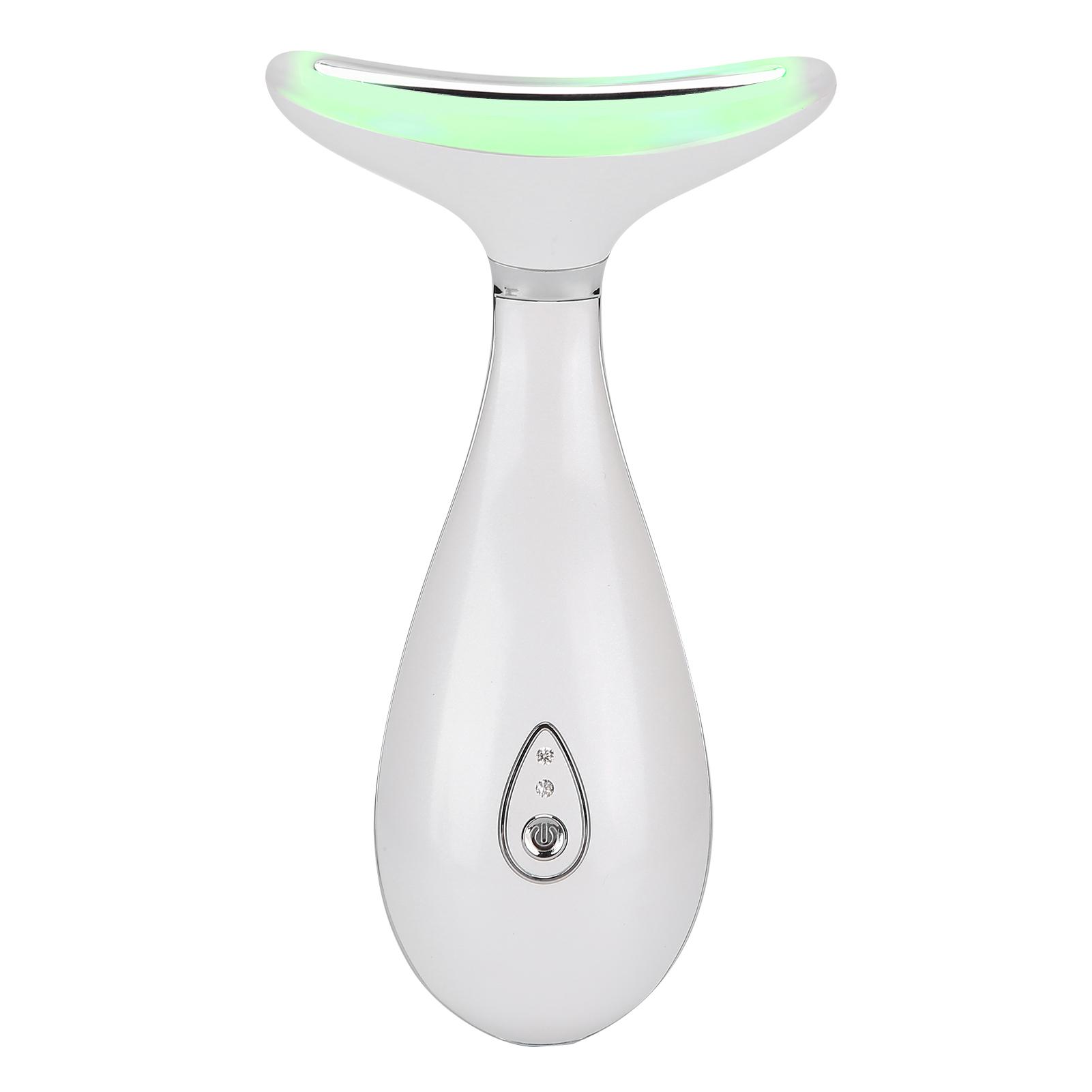 

Аппарат для удаления морщин на шее, фототерапия, массаж кожи шеи, укрепление, лифтинг, устройство, розовый белый