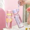 Large Capacity Water Bottle Drop-proof High Temperature Resistant Plastic Transparent Cups Water Bottle Accessory