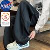 NASA MARVEL Men's Winter Straight-Leg Casual Sweatpants