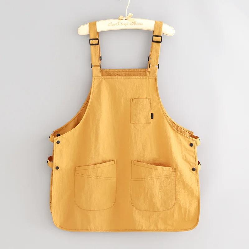 Adult Water-Resistant Apron for Household Kitchen Coffee Roasting And Catering Use - Durable Workwear Aprons