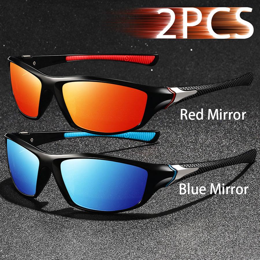 Vintage Fashion Sports Sunglasses Men Women Fishing Cycling Running Mountaineering Eyewear Sun Glasses for Outdoor Activities 7