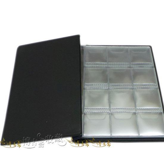 English Style 120-Slot Slip-In Commemorative Coin Album - Medium Grid Design