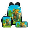 Wooden Stick Man Brain Rot Schoolbag High Definition Printing Leisure Cross Border Light Backpack