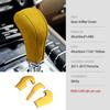 Per Porsche Cayenne 2011-2017 Realizzato in Alcantara Wrap Console Centrale Leva del Cambio Copertura Decorativa Accessori Tuning Interni Auto