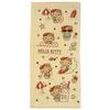 Sanrio Characters Hello Kitty Face Towel 2-Piece Set 3475cm 100 Cotton Summer Days