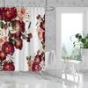 1 Piece 180X180Cm Super Natural Flower Rose Daisy Pattern Printed Shower Curtain Partition Bathroom Waterproof