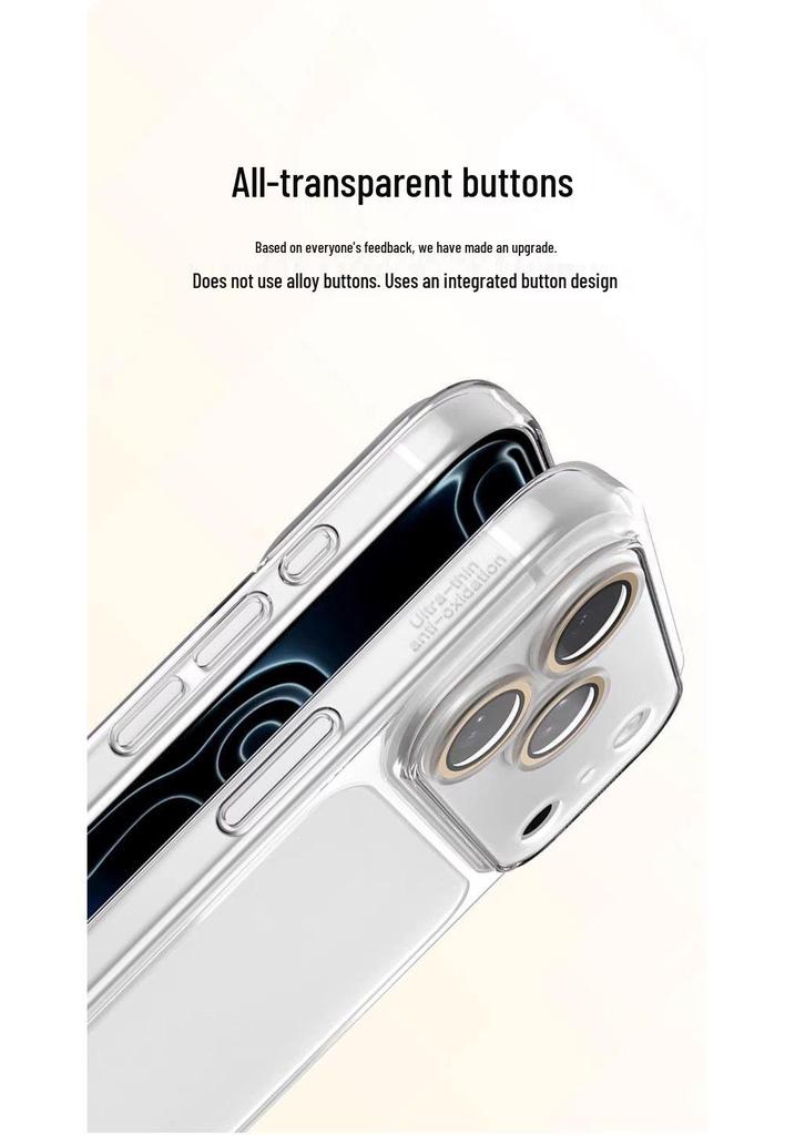 Ultra-thin Frosted Phone Case for iPhone 17 Pro with Full Lens Protection