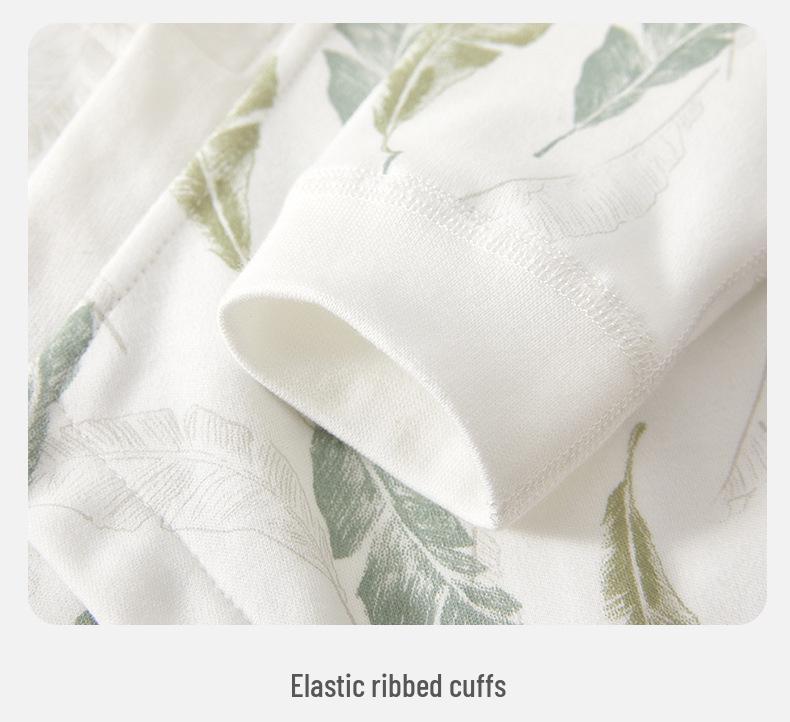 Tagloses Baby-Bodysuit aus reiner Baumwolle mit langen Ärmeln für Frühling & Herbst