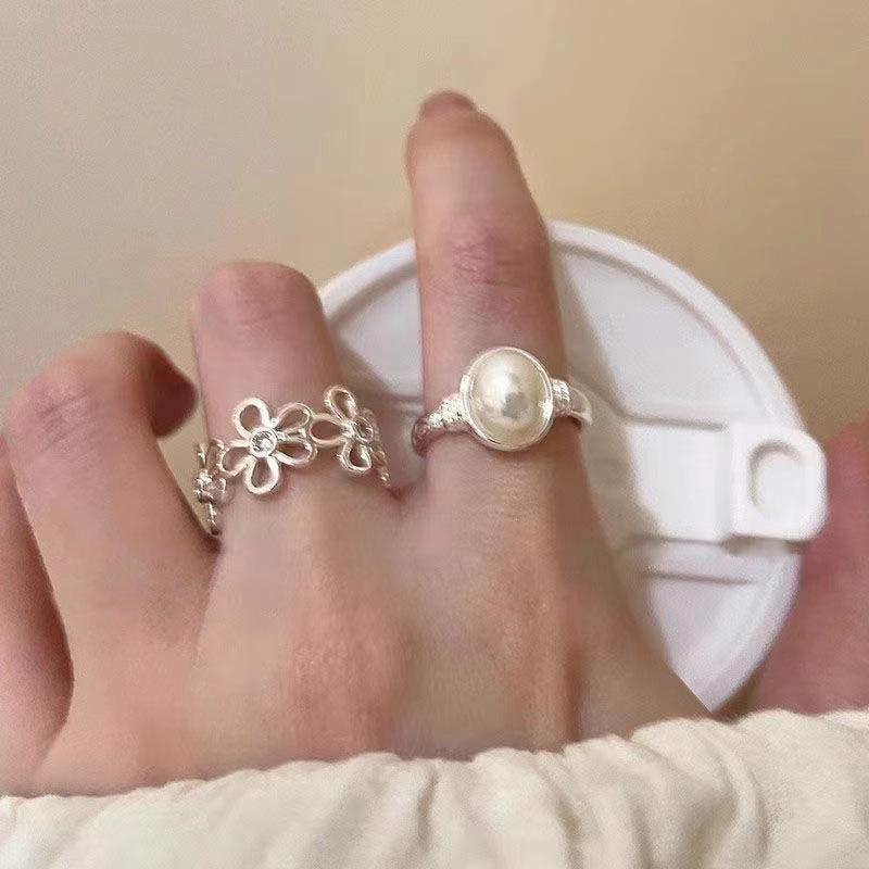 Fashion Trend Pink Crystal Bowknot Heart Rings Zircon Ring Y2K Shiny Zircon Rings for Women Girls Party Aesthetic Jewelry 2024 N