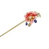 Pink Peony Hairpin Women's Premium Sense New Chinese Hair Accessories Hairpin Antique Headgear Hairpin Pearl Hairpin Accessories