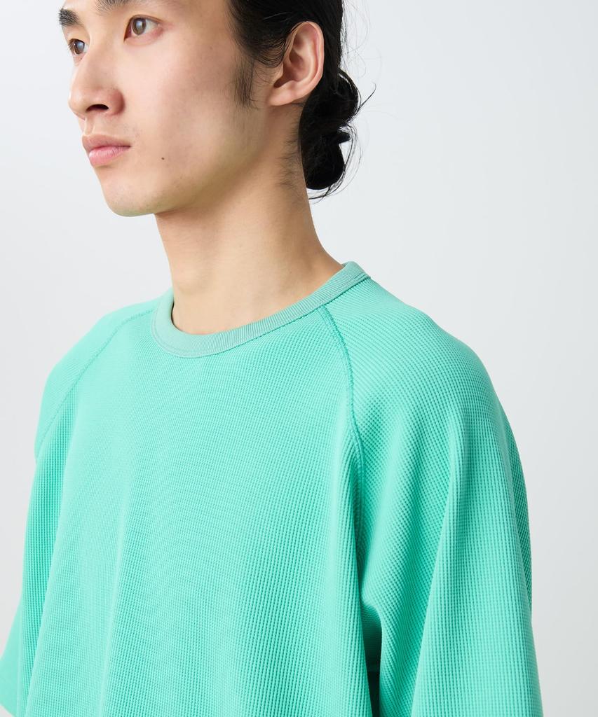 Dry Waffle Short OFF Size M [Snow Peak] T-Shirt CS-26SU012 T-shirt, Sleeve, Men's/Women's, WHITE,