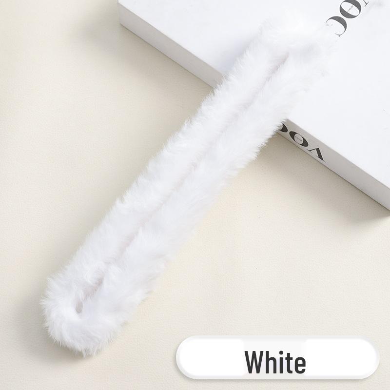 Faux Rabbit Fur Pipe Cleaners - 25mm Thick, Dense, Handmade DIY Puppy Hair Strips