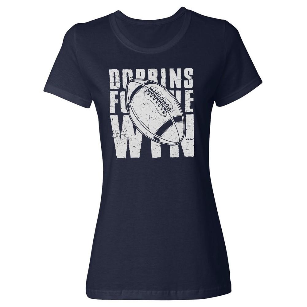 Dobbins For The Win Football Support - Denver Fans Ladies  Crewneck T-Shirt Unisex T-Shirt XXXXL