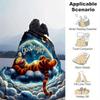 1pc Winnie The Pooh Printing Blanket - Soft, All-Season Throw for Living Room, Bedroom,Personalized Gift with Adorable Cartoon Design