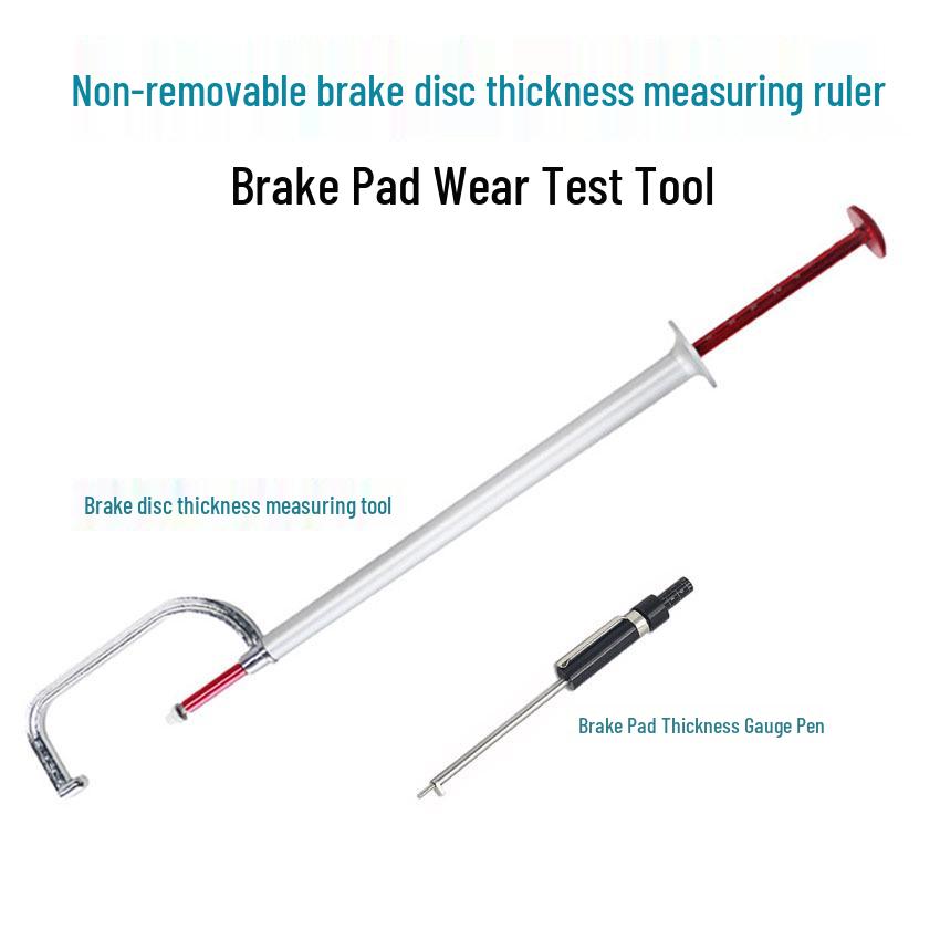 Non-Removable Brake Disc Thickness Gauge & Pad Wear Test Pen