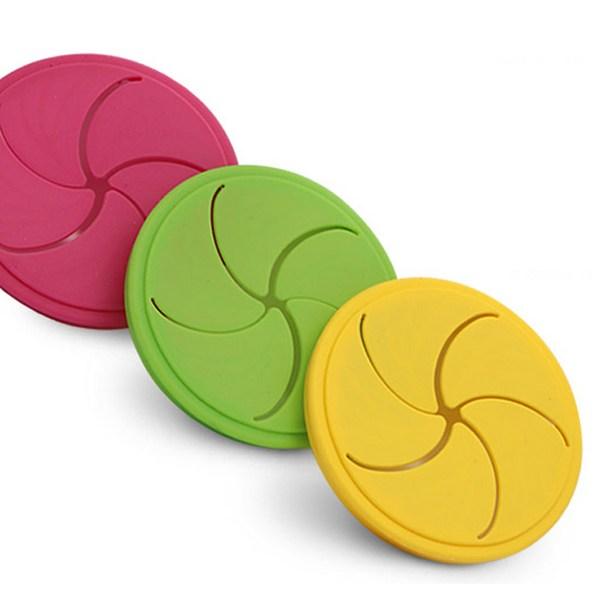 Twodeco Spill-proof Snack Cup, Pink, 1 Set