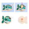 Marine Life Cognition Wooden Fshing Game Busy Board Fishing Toys Fish Rod Toys Fshing Game Toys