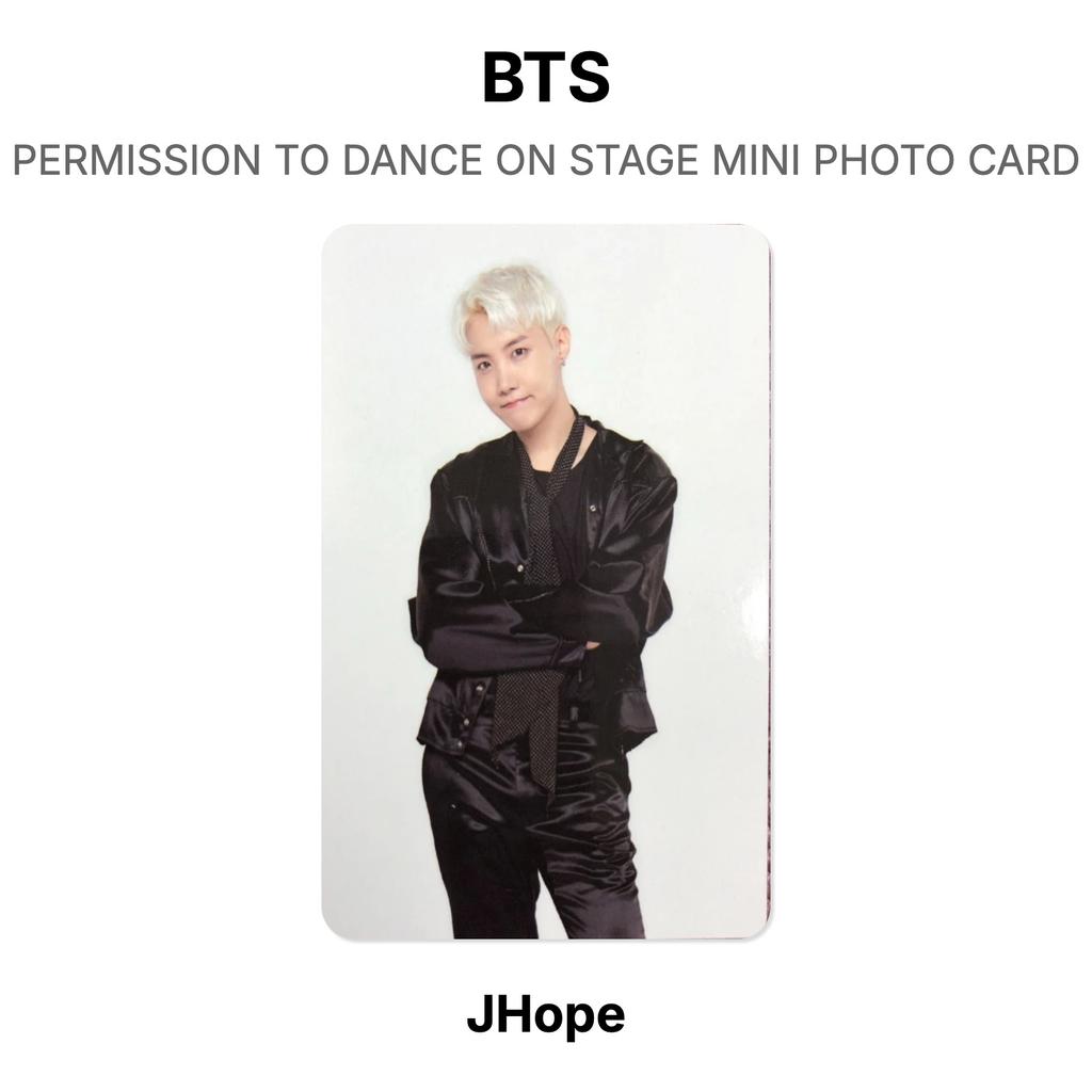 BTS PERMISSÃO PARA DANÇAR NO PALCO MINI CARTÃO FOTOGRÁFICO Fotocarteira Oficial
