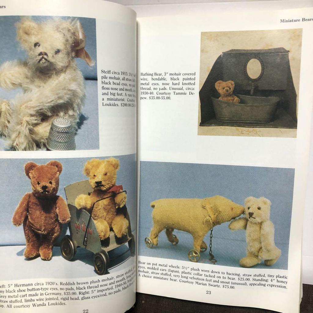 [USED] Book "Teddy Bears & Steiff Animals" Steiff Bear