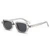 New square sunglasses European and American retro arrow-shaped rivet glasses fashion sunglasses women's sunglasses